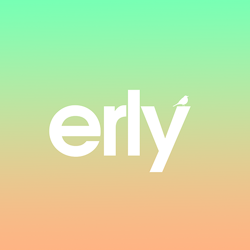 Erly logo with little bird symbolizing children’s mental wellness