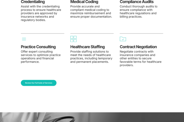 Provenio Health team providing revenue cycle management solutions for healthcare organizations